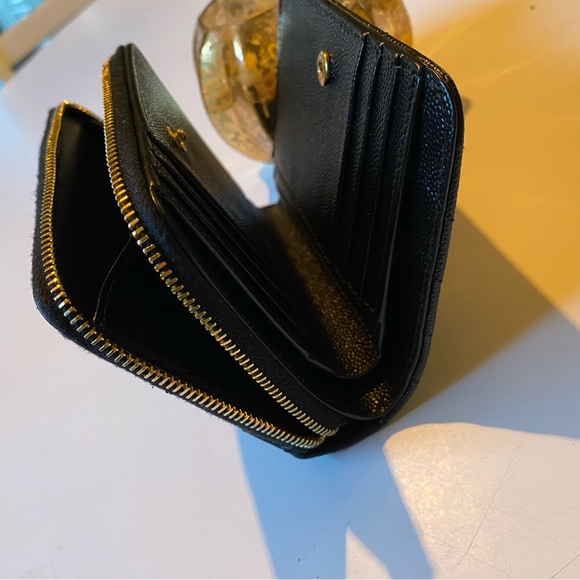 YSL Quilted Bifold Compact Wallet - Picture 9 of 11